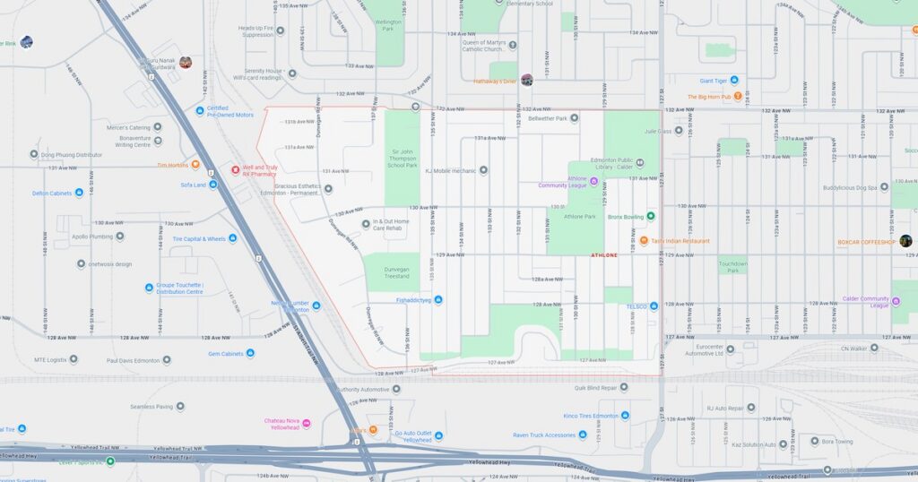athlone edmonton ab google maps featured