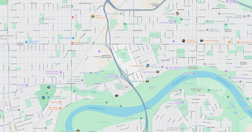 bellevue edmonton ab google maps featured