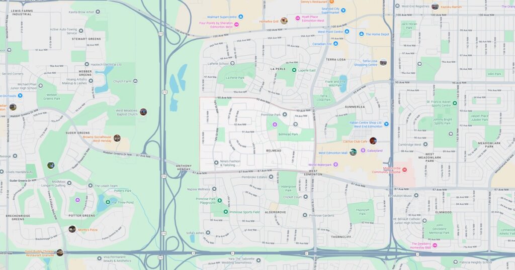 belmead edmonton ab google maps featured