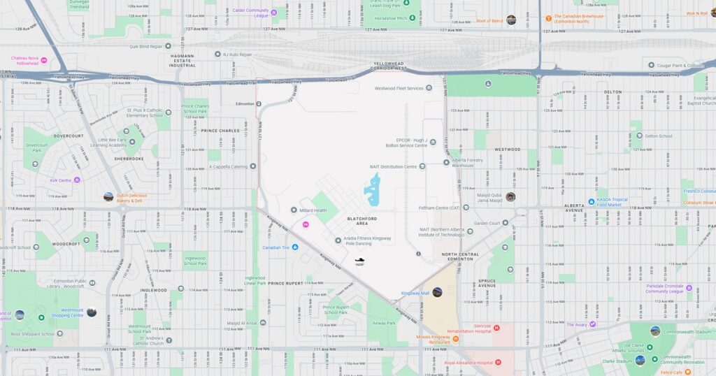 blatchford edmonton ab google maps featured